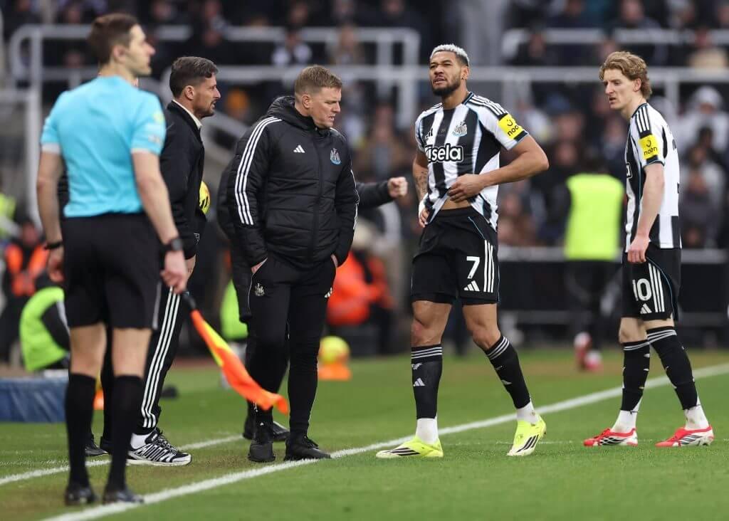 TA：纽卡冬窗引援趋于停滞，俱乐部想要一名能踢多位置的后卫